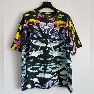 Louis Vuitton Plain Rainbows Virgil Abloh Tie-Dye Short-Sleeve Top